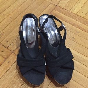 Donald J. Pliner Wedge Slingbacks